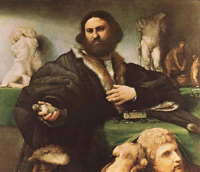 Lorenzo Lotto Portrait of Andrea Odoni